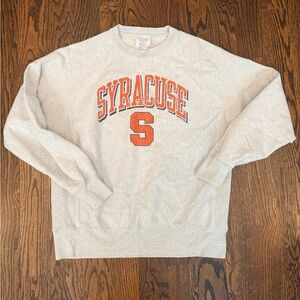 Champion Vintage reverse weave Syracuse crewneck sweatshirt. Medium.